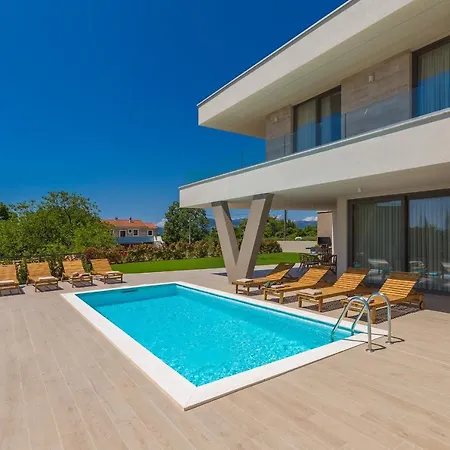 Villa Vista With Private Pool And Sauna Linardići